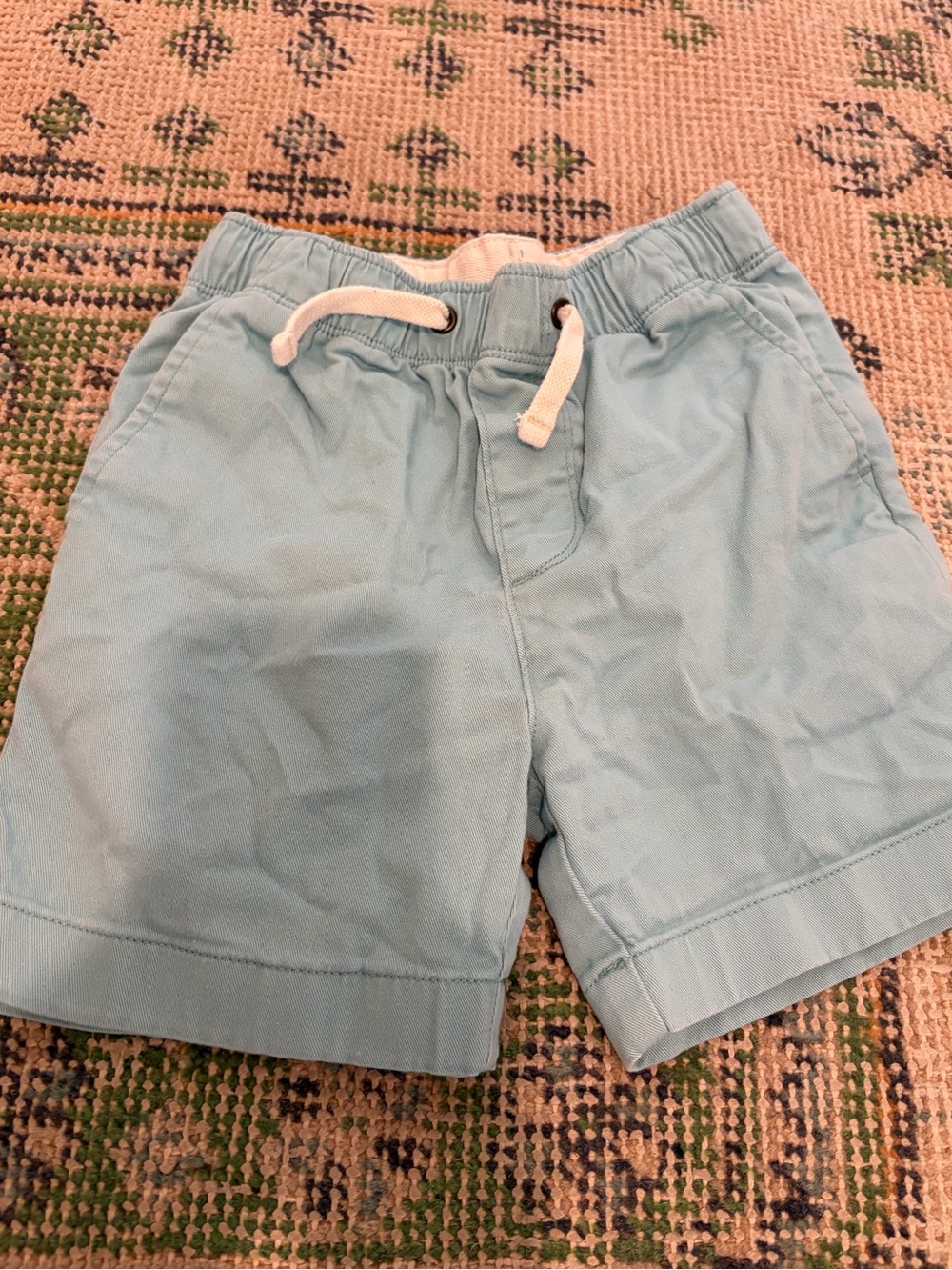 Crewcuts Light Blue Drawstring Shorts